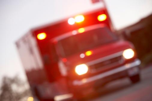 addiction and trauma lead to a ride in an ambulance