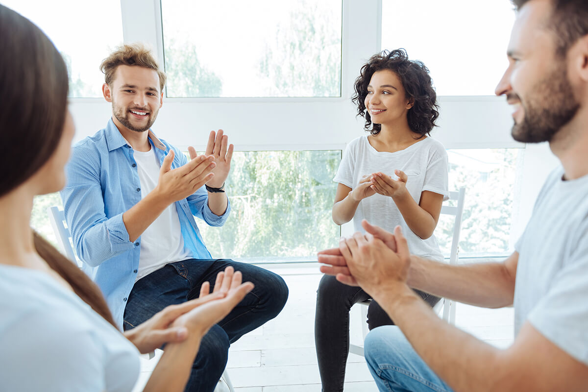 group therapy during rehabilitation in san antonio