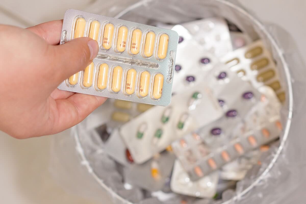 collecting medications to participate in National Drug Takeback Day