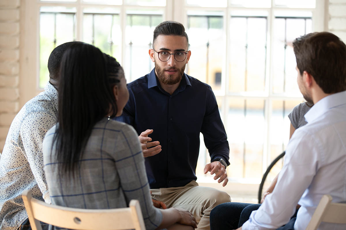 A group that knows the answer to the question, "What is Alcoholics Anonymous?"