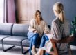 Two people talk about drug addiction statistics