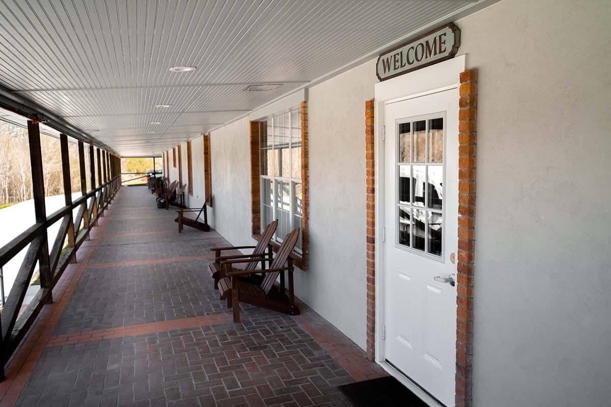 front porch at our southwest san antonio addiction treatment center