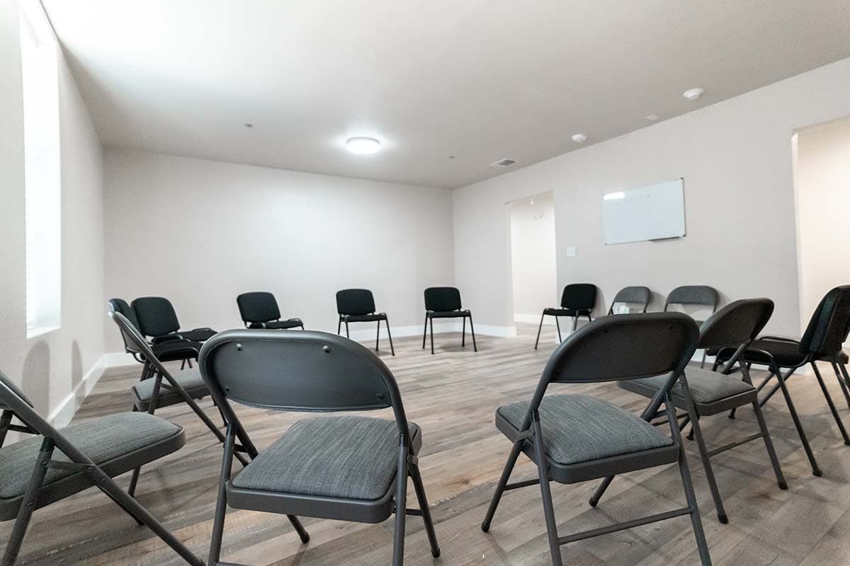 group therapy room