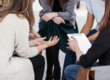 people in group therapy at houston meth rehab