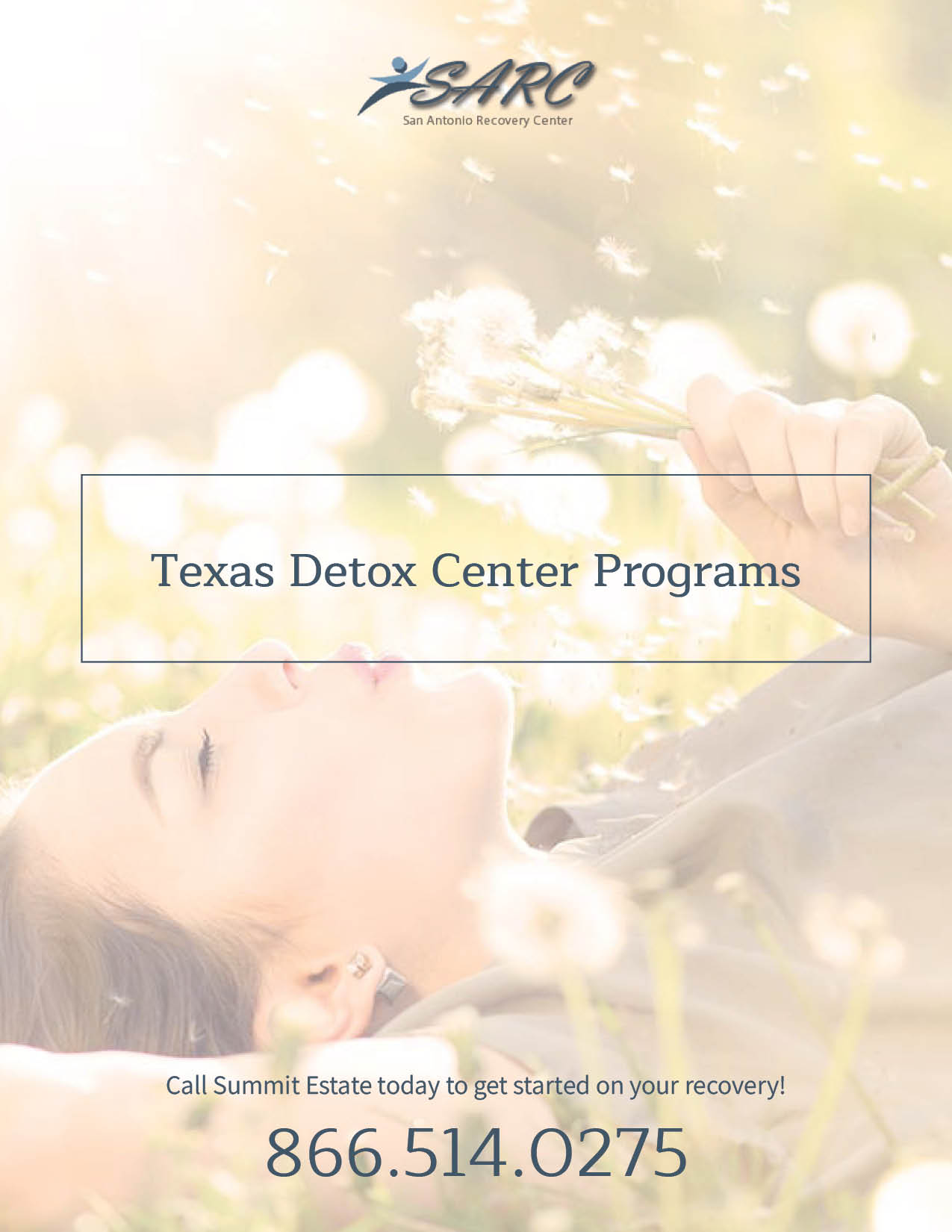 SARC Texas Detox Center Programs Cover