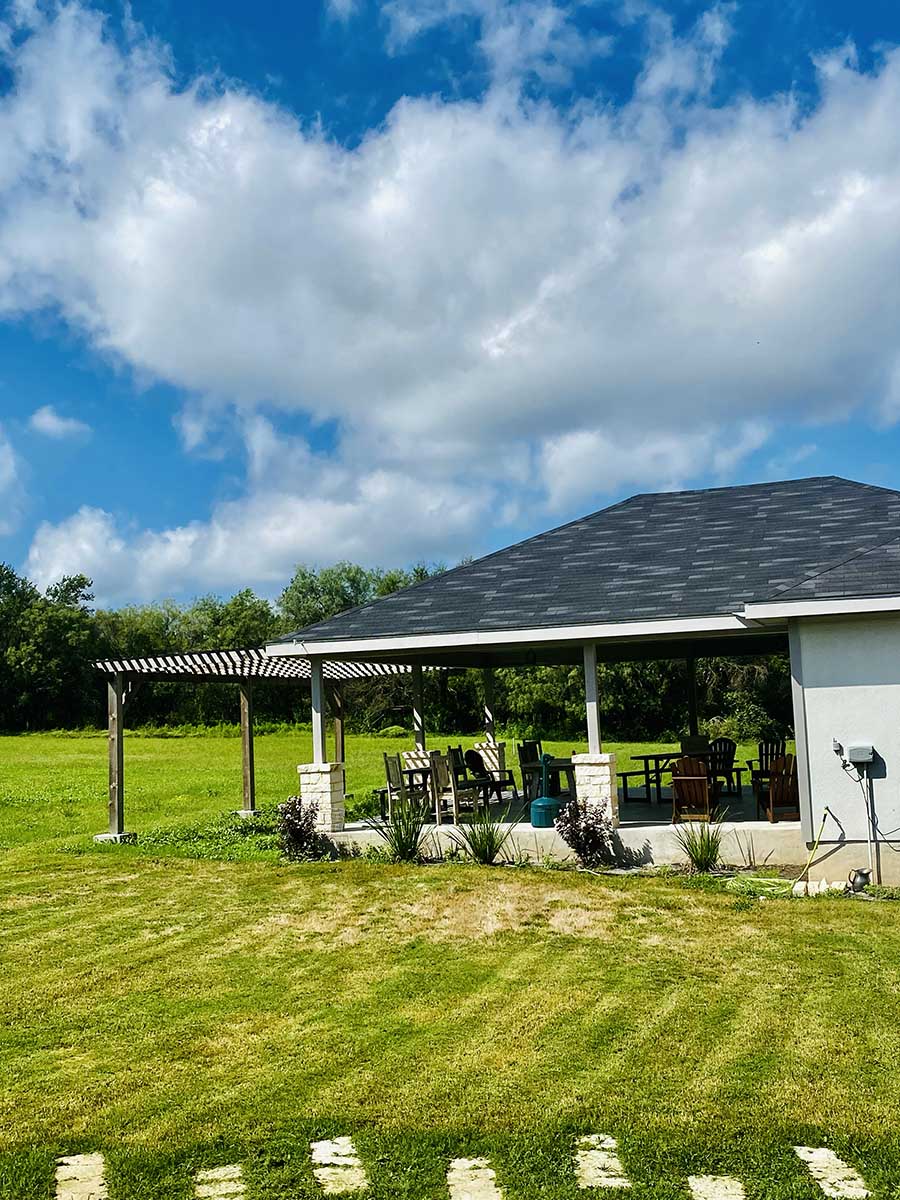 covered porch