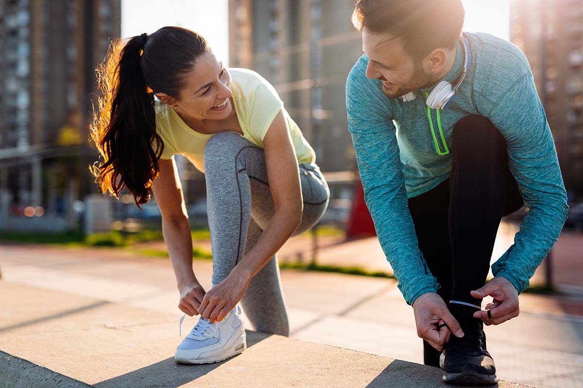 pair experiencing benefits of exercise for addiction recovery