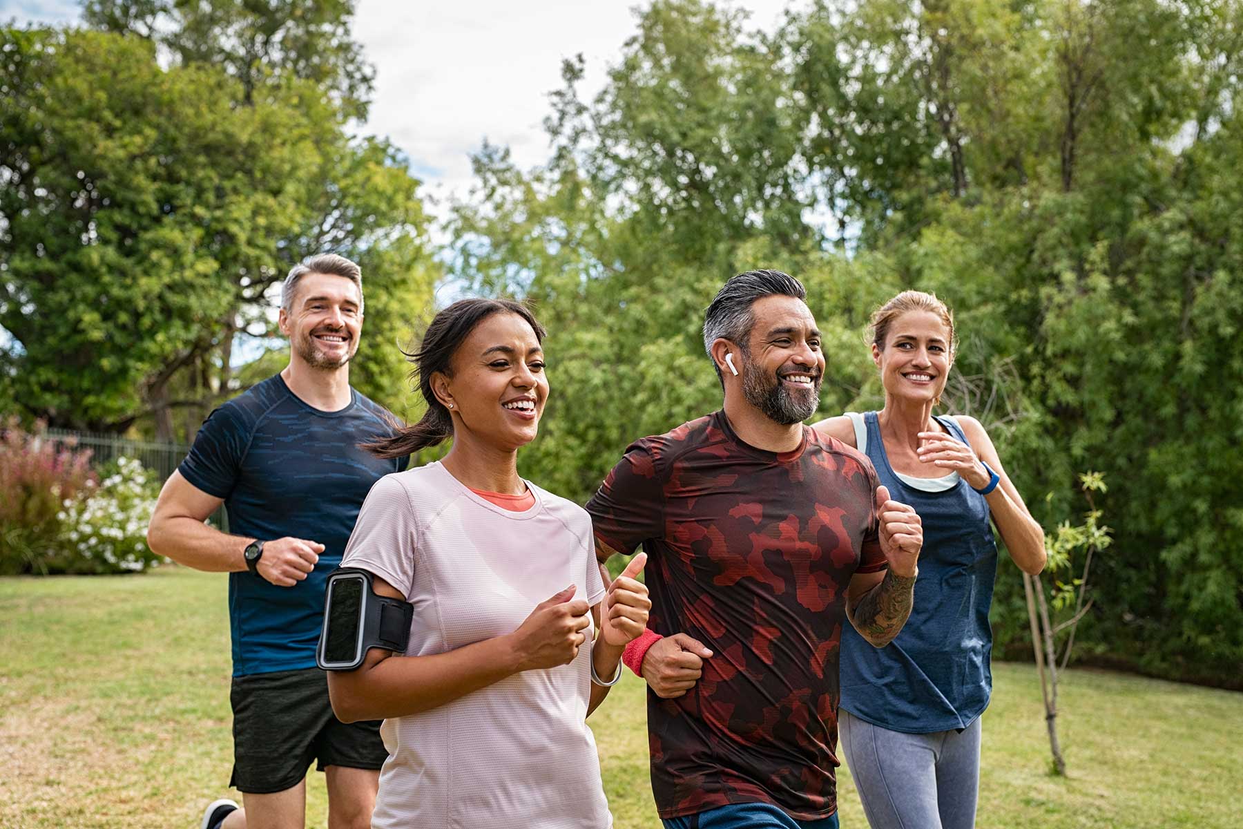 Group of people who understand how aftercare prevents relapse